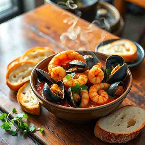 Lambi Creole - Seafood Stew Recipe